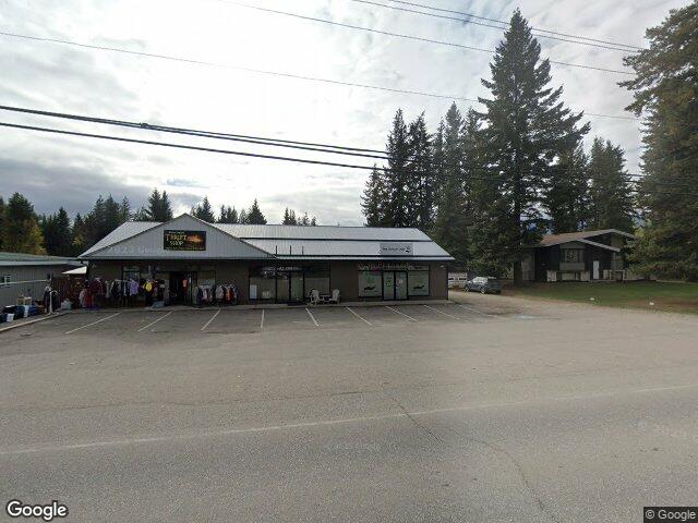 Street view for The Green Den Retail Cannabis, 3-3968 Squilax-Anglemont Road, Scotch Creek BC