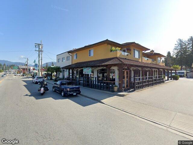 Street view for Weeds Dispensaries, 101-5536 Wharf Ave, Sechelt BC