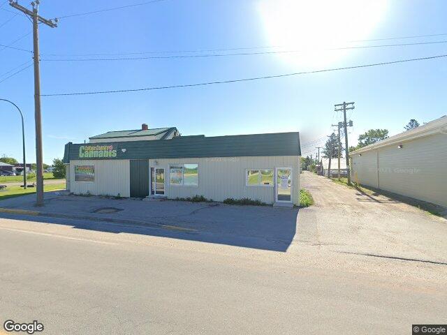 Street view for Cottage Country Cannabis, 100 First St, Lac du Bonnet MB