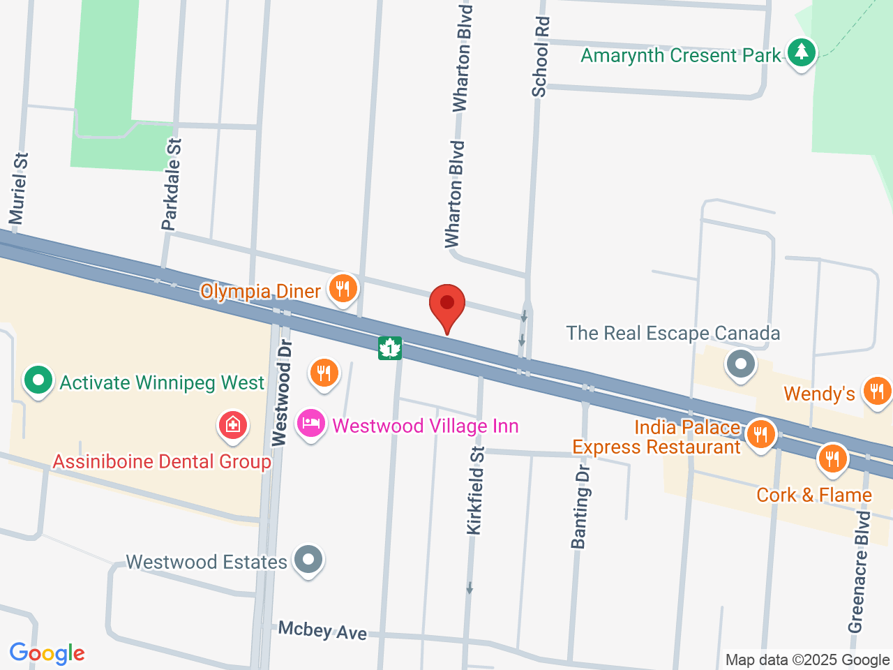 Street map for The Joint Cannabis, 3223 Portage Ave., Winnipeg MB