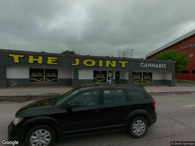 Street view for The Joint Cannabis, 3223 Portage Ave., Winnipeg MB