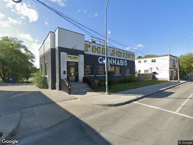 Street view for The Joint Cannabis, 578 St. Mary's Rd., Winnipeg MB