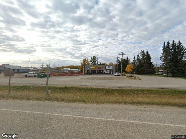 Street view for F&L Cannabis Inc. Entwistle, 5111 47 Ave #2, Entwistle AB