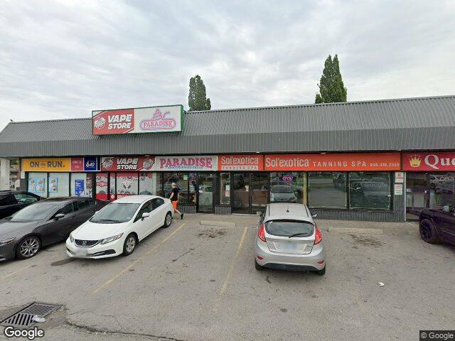 Street view for AFFX Cannabis, 919 Upper Paradise Rd #5, Hamilton ON