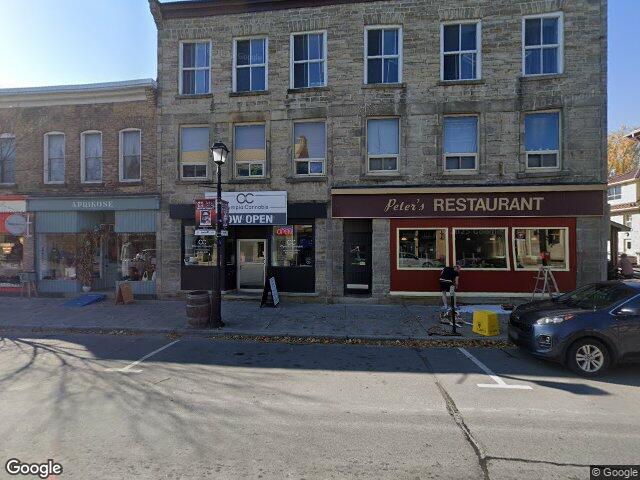 Street view for Olympia Cannabis, 88 Gore St E, Perth ON