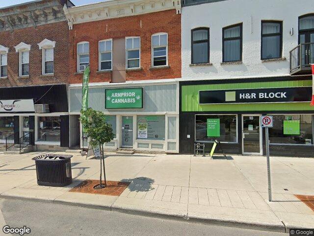 Street view for Arnprior Cannabis, 8 Elgin St W, Arnprior ON