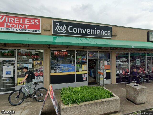 Street view for Blackstar Cannabis, 666 Burnhamthorpe Rd Unit C, Toronto ON