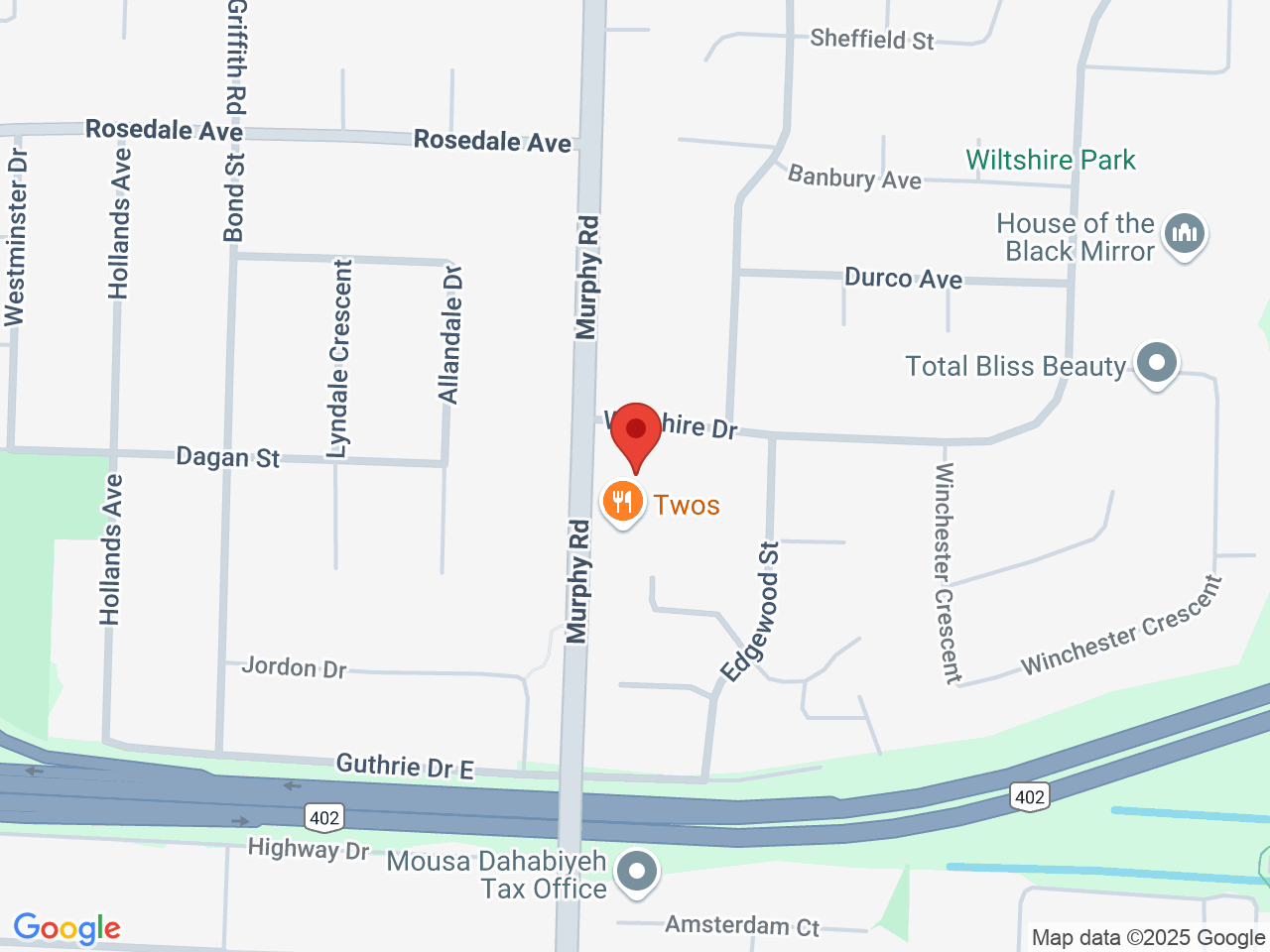 Street map for Highlife (Bluewater Joint), 940 Murphy Rd., Unit 1, Sarnia ON