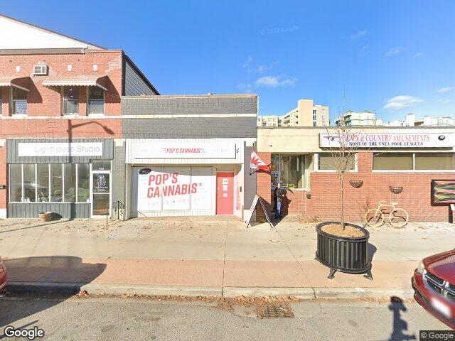 Street view for Pop's Cannabis Co., 4782 Wyandotte St E, Windsor ON