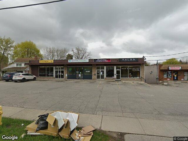 Street view for Brant Cannabis Co., 168 Charing Cross St, Brantford ON