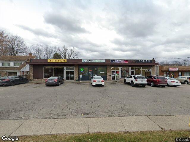 Street view for Brant Cannabis Co., 168 Charing Cross St, Brantford ON