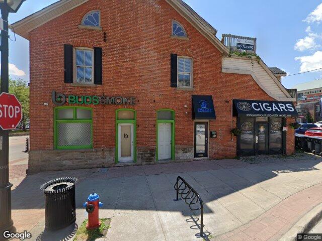 Street view for Budssmoke, 2017 Lakeshore Rd, Burlington ON