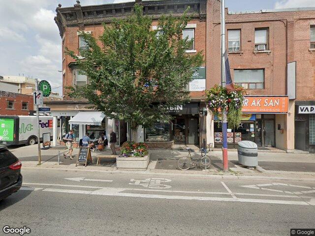 Street view for Cabin Cannabis, 688 Bloor St W, Toronto ON