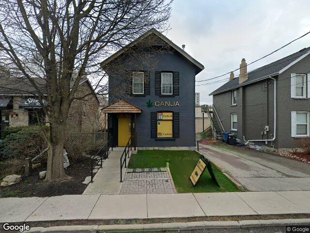 Street view for Canja Cannabis, 83 Surrey St E, Guelph ON