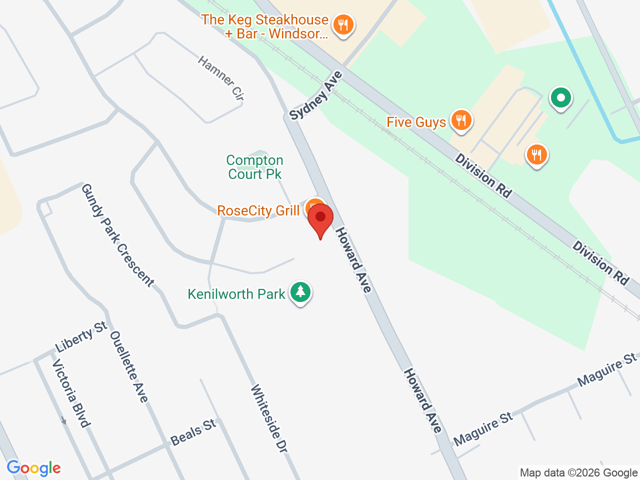 Street map for Cannasavvy Cannabis Co., 3395 Howard Ave Unit 4, Windsor ON