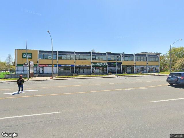 Street view for CannaVerse, 2555 Eglinton Ave E #8, Scarborough ON