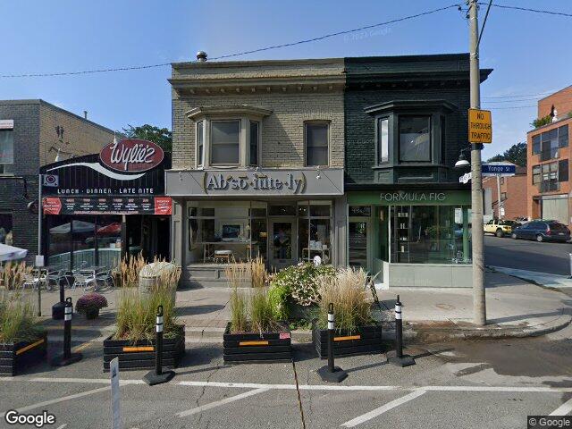 Street view for Cannoe Cannabis, 1238 Yonge St, Toronto ON