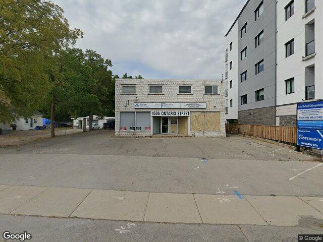 Street view for Cannabis Cupboard, 4506 Ontario St, Beamsville ON