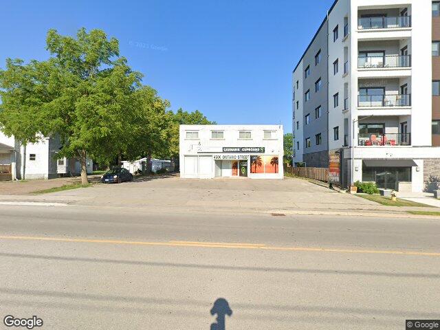 Street view for Cannabis Cupboard, 4506 Ontario St, Beamsville ON