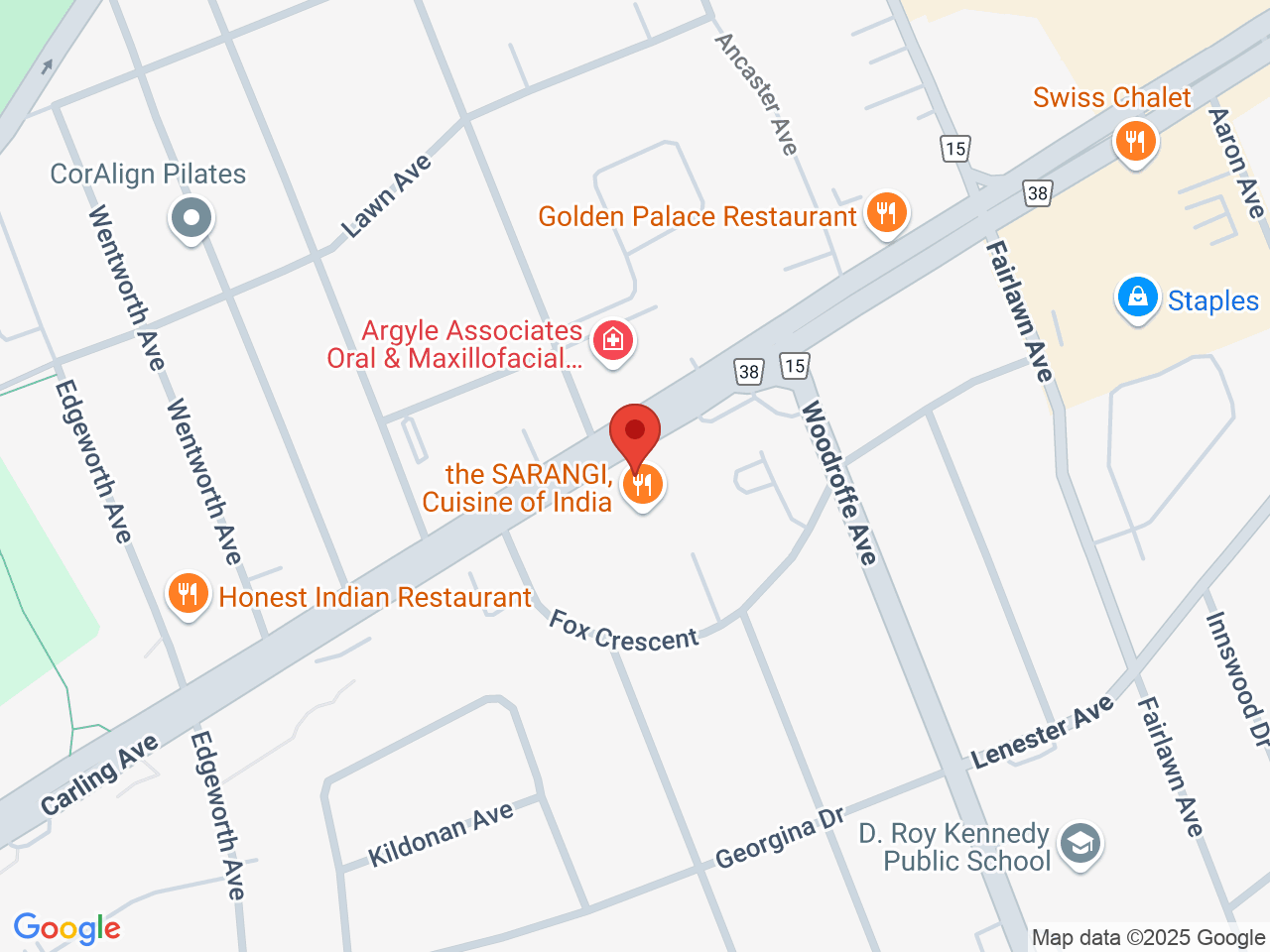 Street map for Chrontact Cannabis, 2280 Carling Ave., Suite 1, Ottawa ON