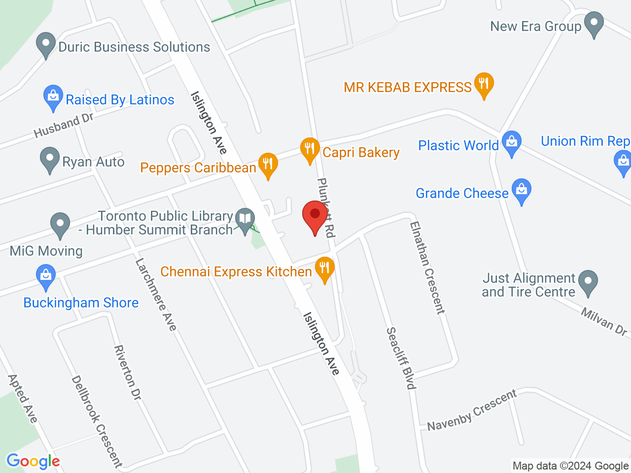 Street map for Club Canapa Cannabis, 2 Satterly Rd, North York ON