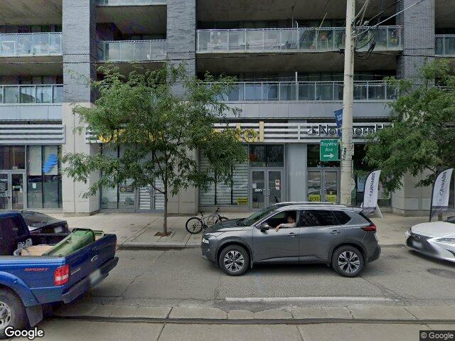 Street view for Northern Helm Cannabis Corktown, 514 King St E, Toronto ON