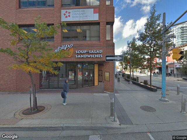 Street view for Elevate Cannabis, 73 King St W Suite 101, Kitchener ON