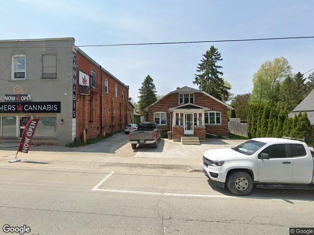 Street view for Consumers Cannabis, 92 Trafalgar Rd, Erin ON