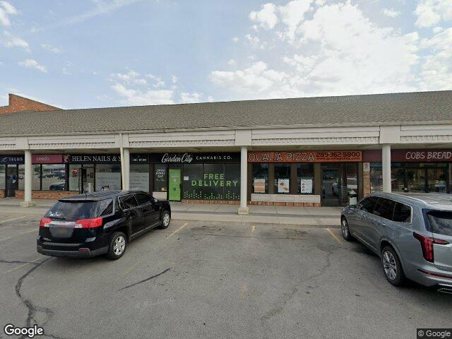 Street view for Garden City Cannabis Co Ridley Square, 111 Fourth Ave., Unit 9, St Catharines ON