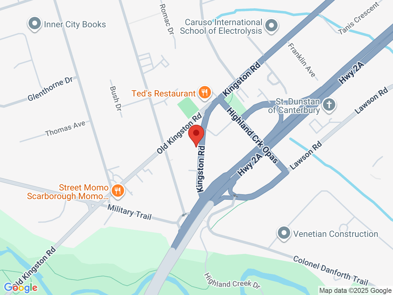 Street map for Good Cookie, 371 Old Kingston Rd., Suite B, Scarborough ON