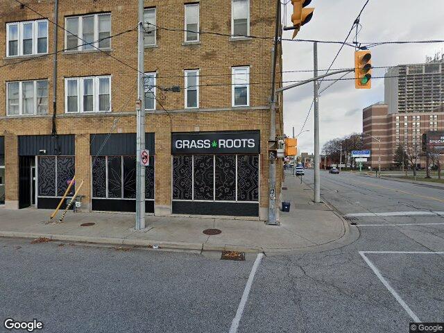 Street view for Grass Roots, 398 University Ave W, Windsor ON