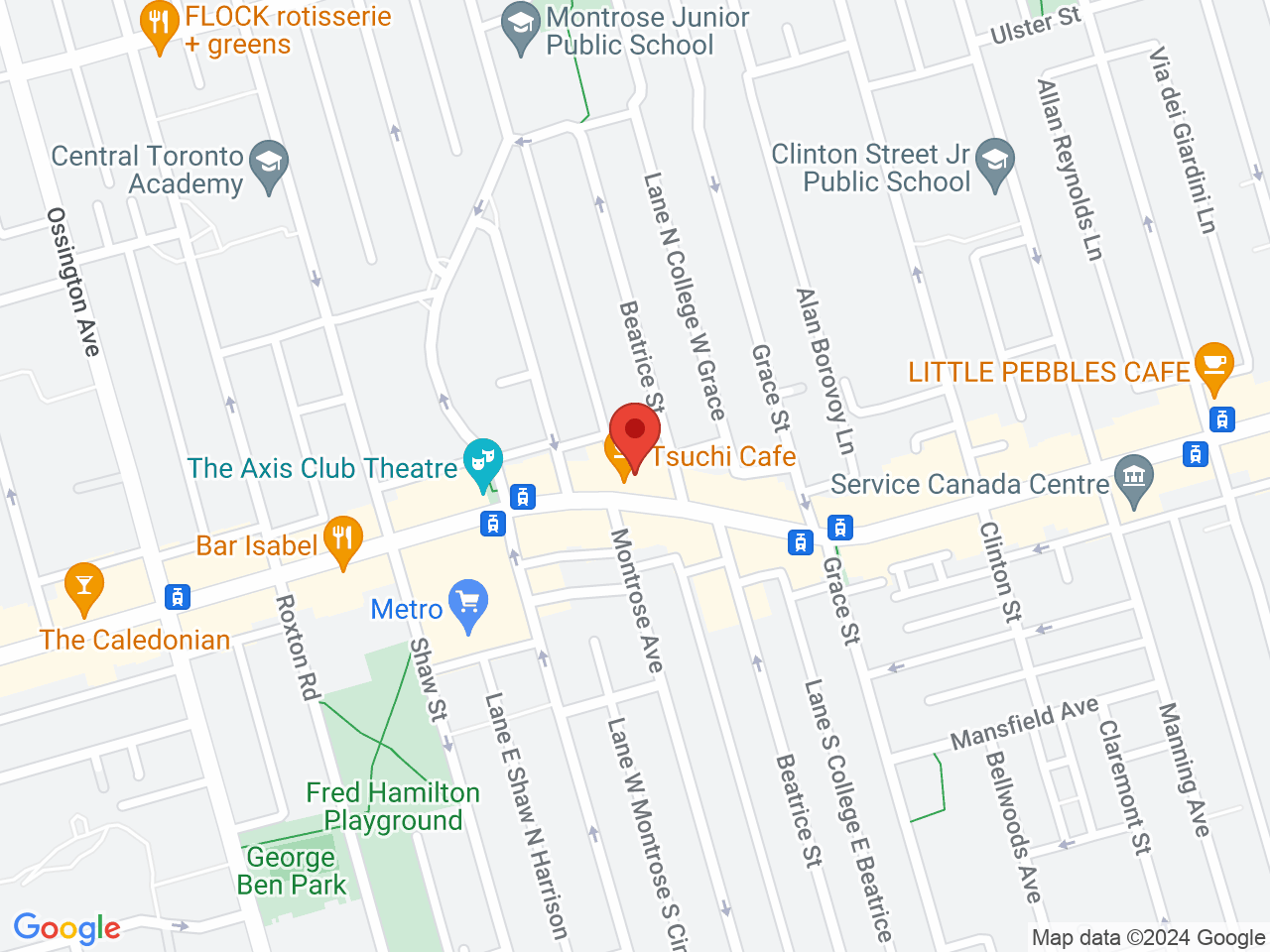 Street map for GreenPort, 686 College St, Toronto ON