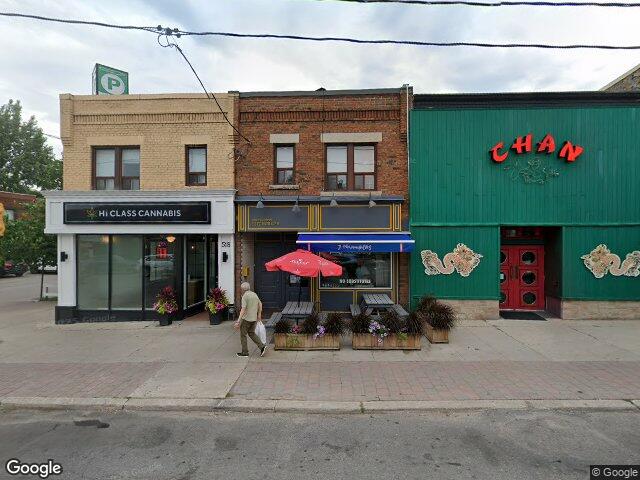 Street view for Hi Class Cannabis, 518 Eglinton Ave W, Toronto ON