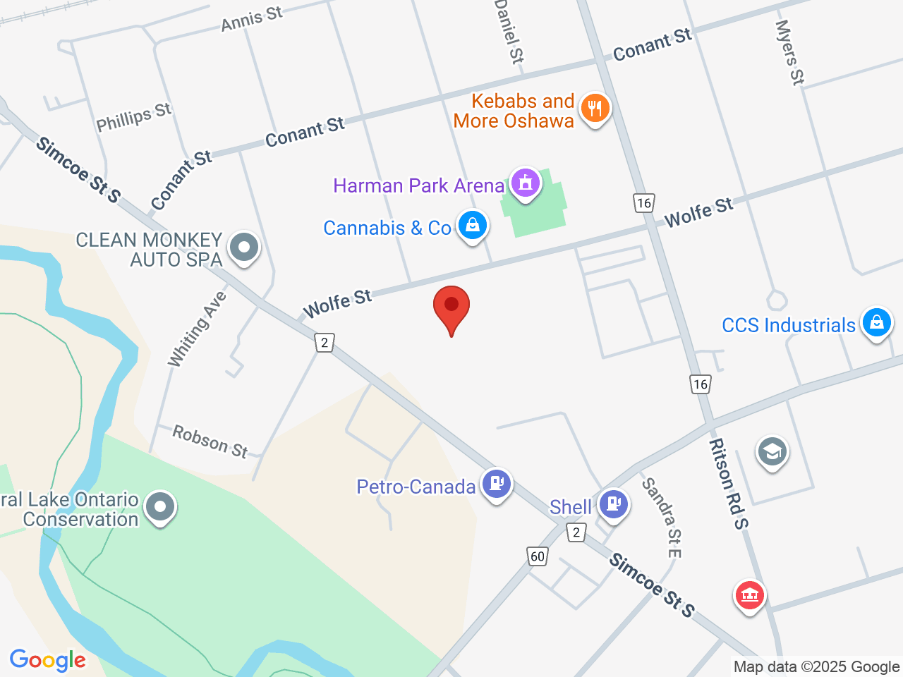 Street map for That Happy Company, 