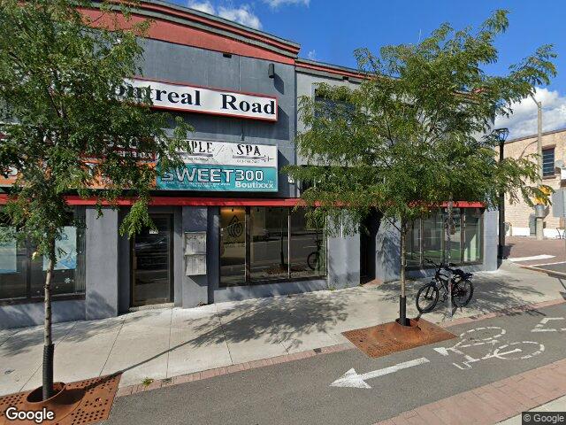 Street view for High Ties Cannabis Store, 179 Montreal Rd., Vanier ON