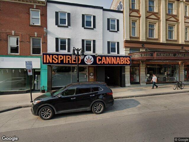 Street view for Inspired Cannabis Co., 246 Princess St, Kingston ON