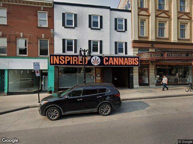 Street view for Inspired Cannabis Co., 246 Princess St, Kingston ON