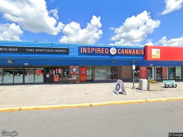 Street view for Inspired Cannabis Co., 6489 Jeanne D'Arc Blvd N, Orleans ON