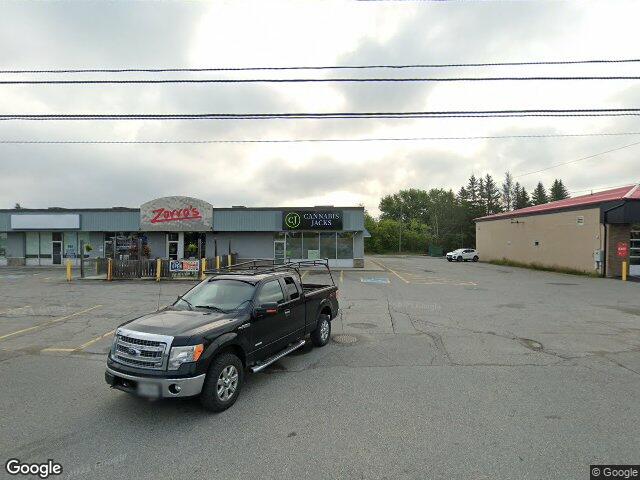 Street view for Cannabis Jacks, 3020 Old Hwy 69 N Unit 1, Val Caron ON