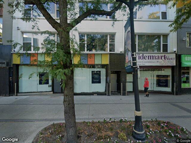 Street view for Queen George Cannabis, 67 King St E, Hamilton ON