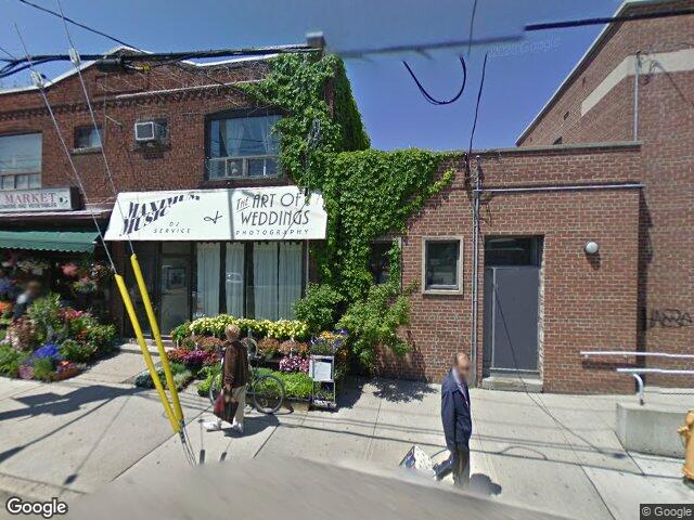 Street view for Lakeview Cannabis, 4 Mimico Ave, Etobicoke ON