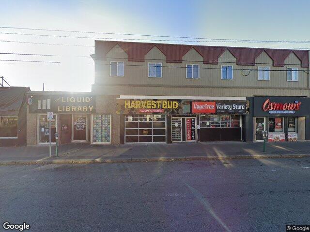 Street view for Harvest Bud Cannabis, 2155 Wyandotte St W, Windsor ON