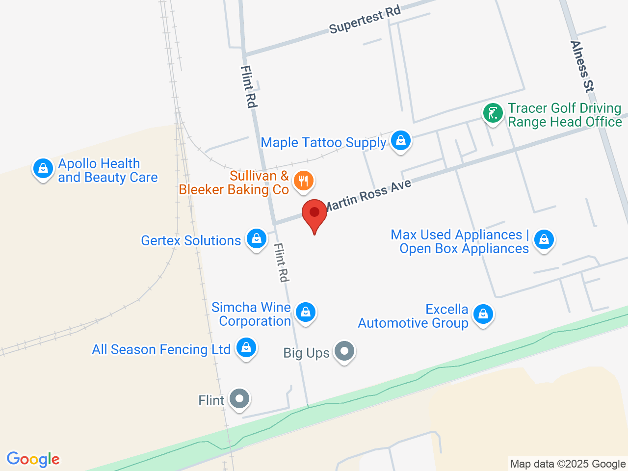 Street map for Level Up, 155 Martin Ross Ave, North York ON