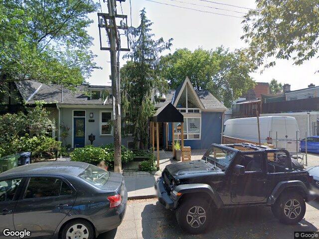 Street view for Little House Cannabis, 307 Wellesley St E, Toronto ON
