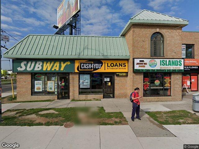 Street view for Fire & Flower Cannabis Co., 1542 Jane St Unit 4, North York ON