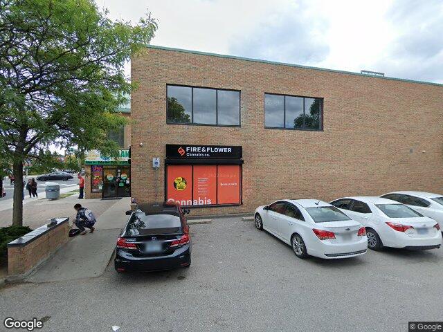 Street view for Fire & Flower Cannabis Co., 1542 Jane St Unit 4, North York ON