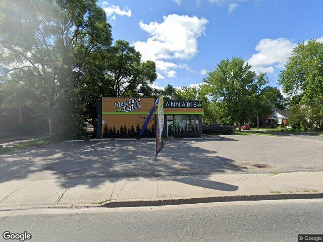 Street view for Northern Lights Cannabis, 51 Lansdowne St W, Peterborough ON