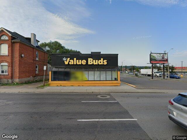 Street view for Value Buds, 631 King St W, Hamilton ON