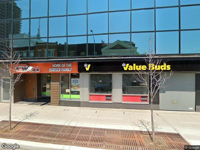 Street view for Value Buds, 500 Bloor St W, Toronto ON
