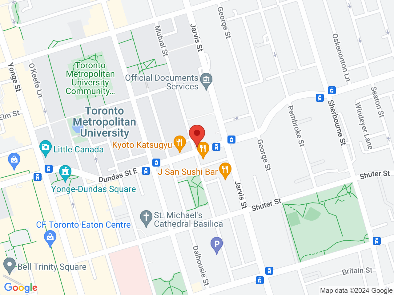 Street map for Plug Canna6is, 152 Dundas St E, Toronto ON